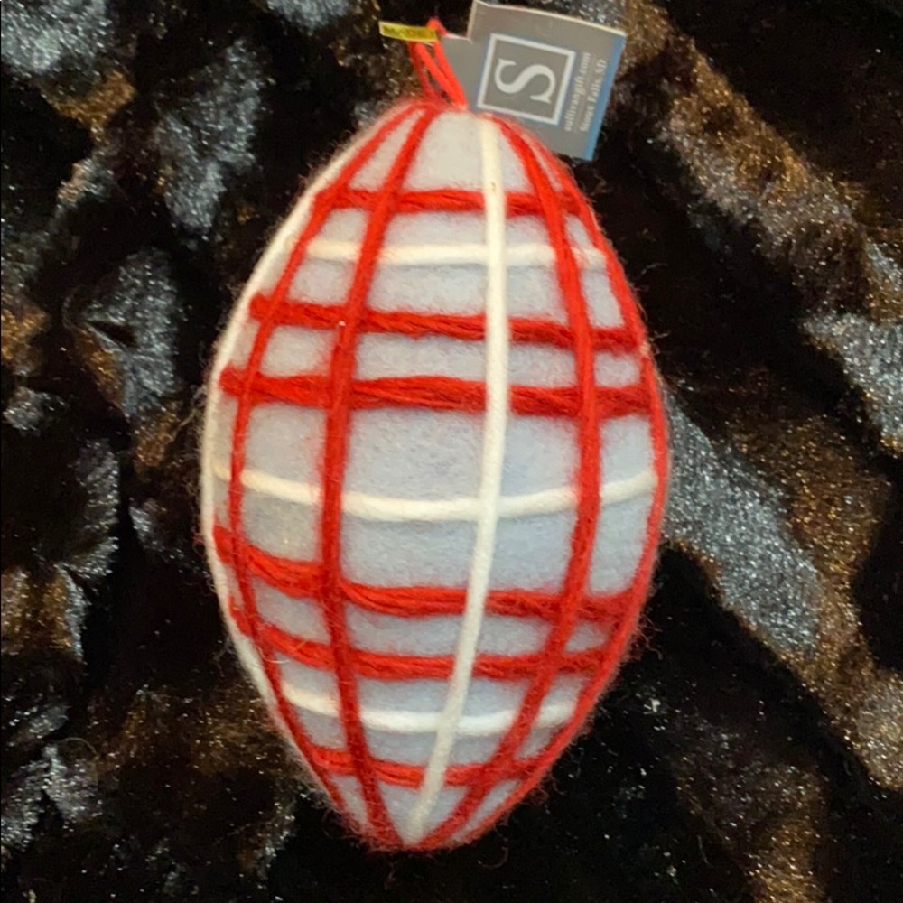 Plaid ornament